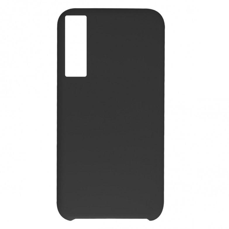 Funda para Samsung Galaxy A7 2018, Semirrígida, Negro