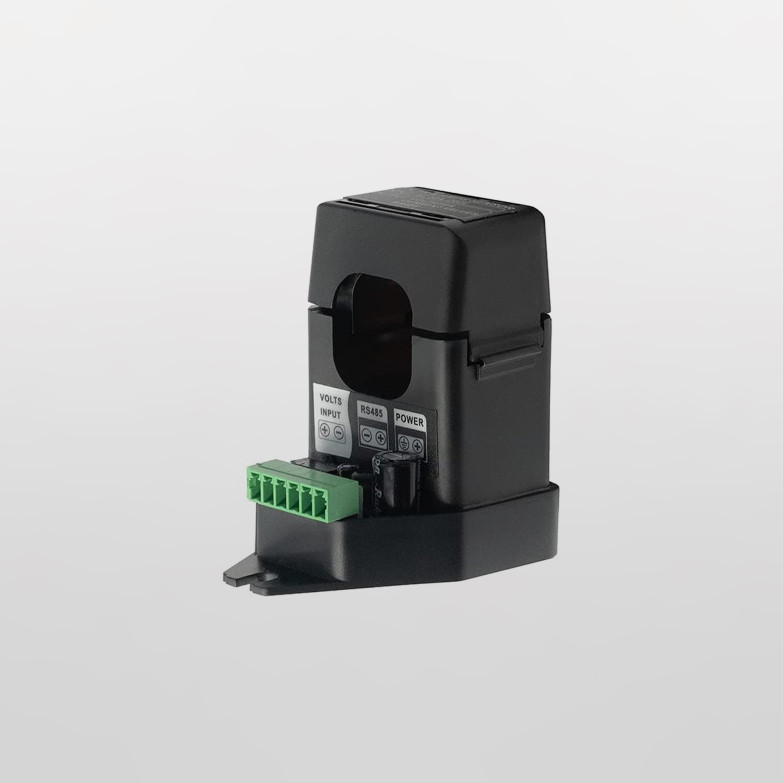 Medidor de potencia para cargador de vehículo eléctrico Temco SPM1-100AC, Monofásico hasta 100 A, Negro