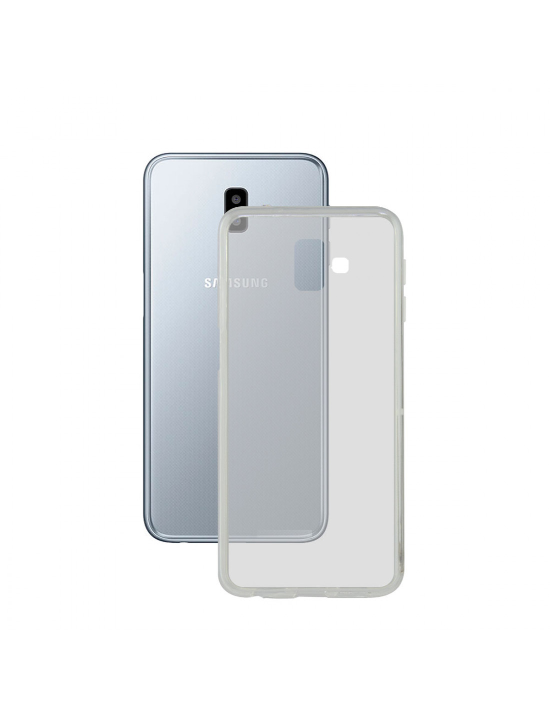 para Samsung Galaxy J6 2018, Flexible, Transparente