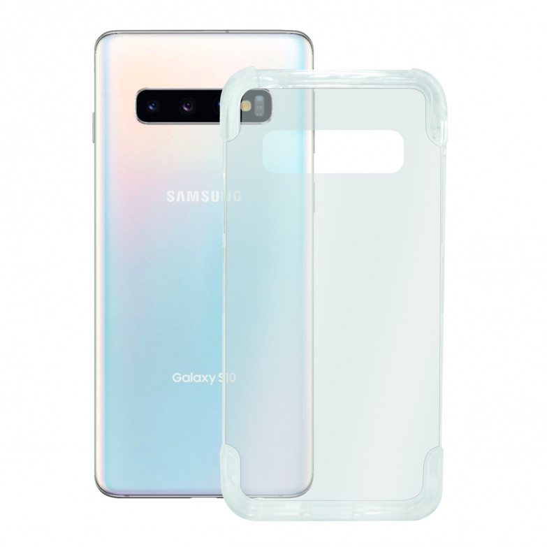 Funda para Samsung Galaxy S10, Semirrígida, Alta Protección, Transparente