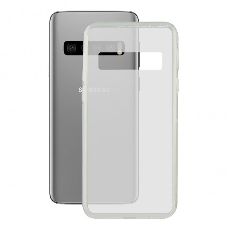 Ksix Ultrathin Flex Cover Tpu For Galaxy S10 Transparent