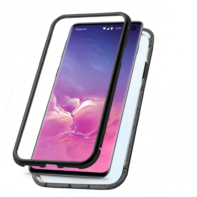 Ksix Magnetic Case For Galaxy S10 Black