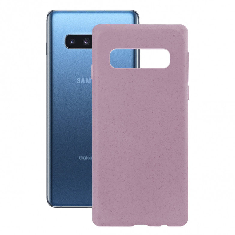 Ksix Eco-Friendly Case For Galaxy S10 Plus Rose