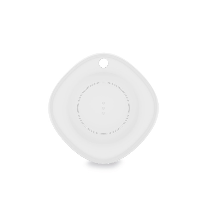 Ksix MyTag item tracker, Compatible with Apple, Built-in speaker, IP66, White