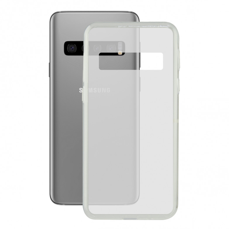 Ksix Ultrathin Flex Cover Tpu For Galaxy S10 Plus Transparent