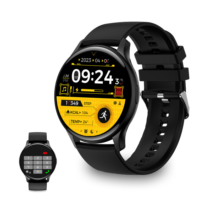 Ksix Core smartwatch, AMOLED 1,43” display, 5 days aut., Health