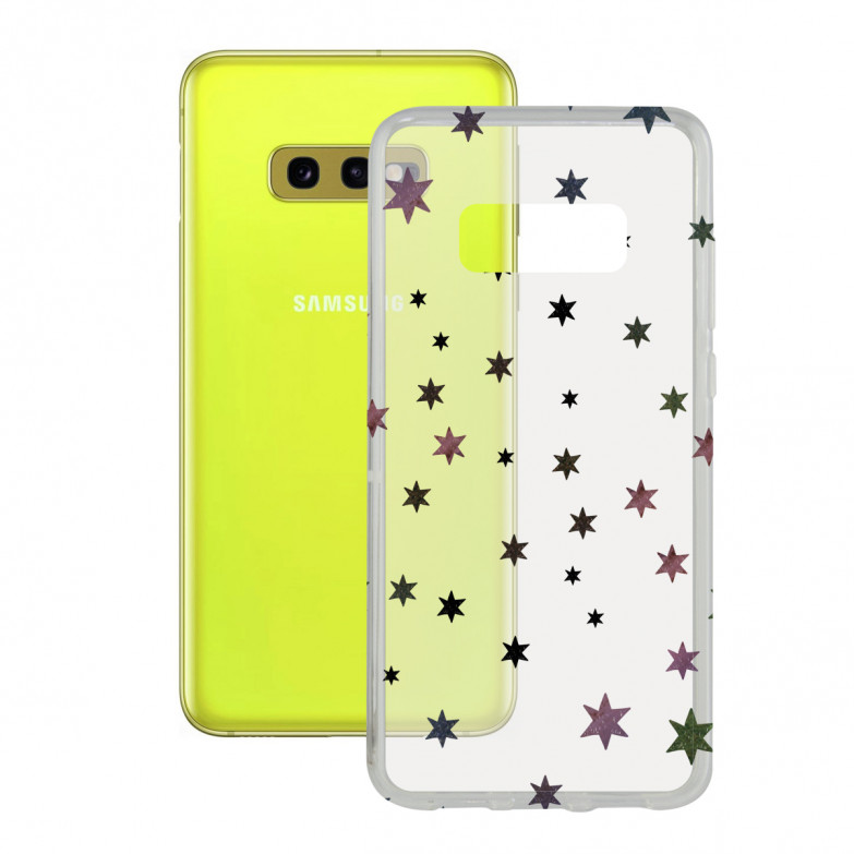 Funda para Samsung Galaxy S10E, Semirrígida, Diseño impreso, Transparente