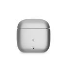 KSIX Meteor wireless earphones, Metallic case, ENC, 4+28 h autonomy, Touch control, Calls, Voice assistants, Silver