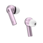 Auriculares inalámbricos KSIX Meteor, Estuche metálico, ENC, Autonomía 4+28 h, Control táctil, Asistentes de voz, Rosa