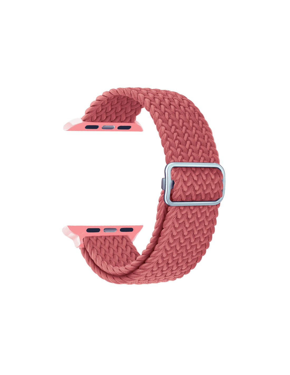 Interchangeable braided nylon strap compatible with Apple Watch 42/44/45mm  and Ksix Urban 4 y