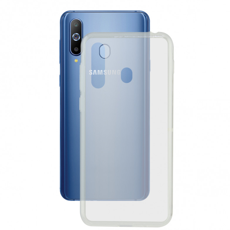 Ksix Flex Cover Tpu For Galaxy A8s Transparent