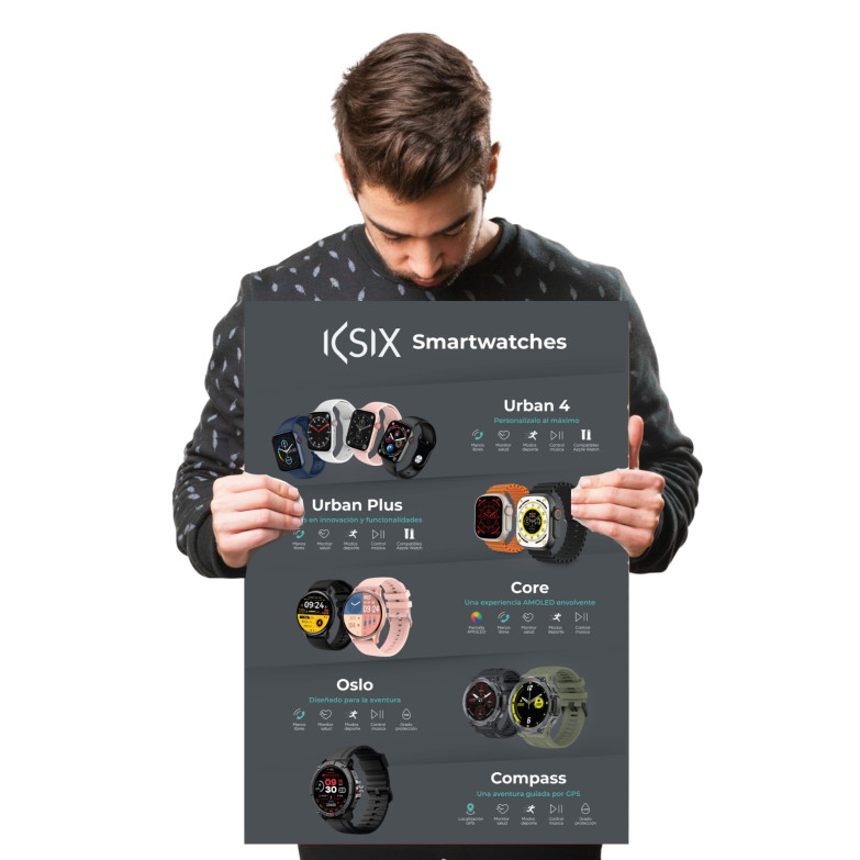 Ksix Wearables poster