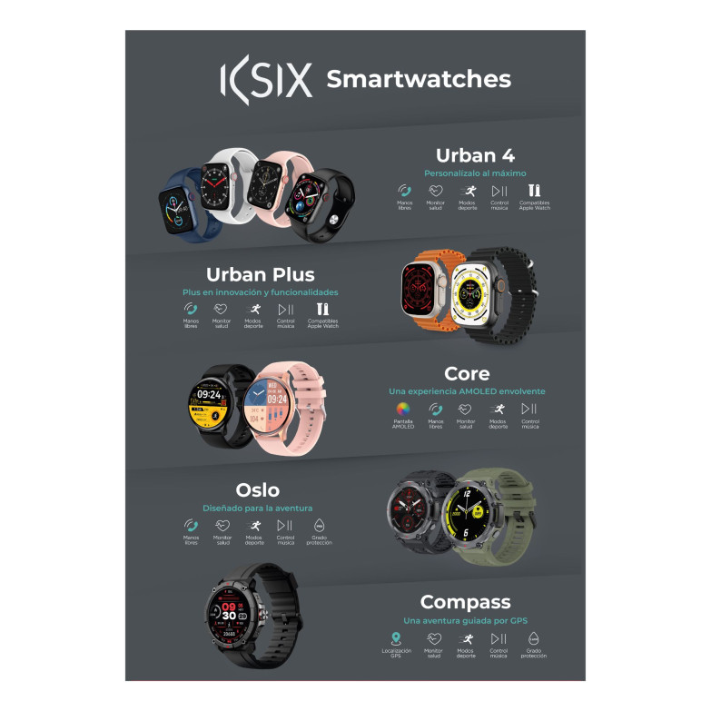 Póster Gama Ksix Wearables -...