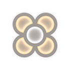 Plafón SmartLED KSIX Barcelona, CCT, 40 cm, 11.387 lm, 90 W, App Tuya Smart, Asistentes de voz, Blanco