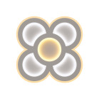 Plafón SmartLED KSIX Barcelona, CCT, 40 cm, 11.387 lm, 90 W, App Tuya Smart, Asistentes de voz, Blanco