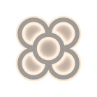 Plafón SmartLED KSIX Barcelona, CCT, 40 cm, 11.387 lm, 90 W, App Tuya Smart, Asistentes de voz, Blanco