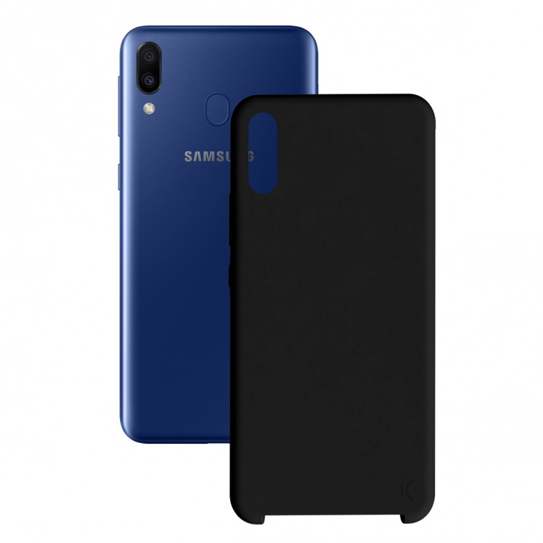 Ksix Soft Silicone Case For Galaxy M10 Black
