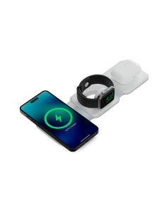 Cargador inalámbrico MagCharge Contact 15 W para iPhone 12 y post,  Compatible MagSafe, 1 m, Blanco