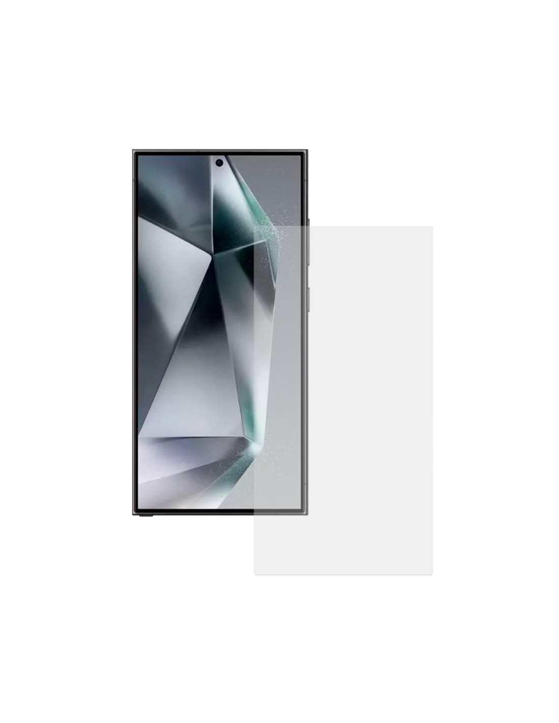 Protector de pantalla para iPhone 12 Pro Max, Vidrio reforzado con TPU,  Máxima resistencia, Borde flexible negro