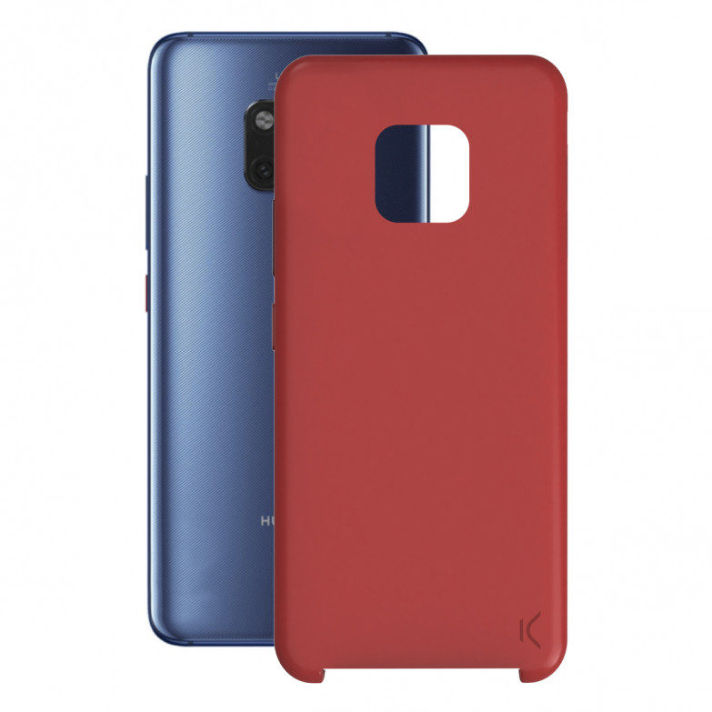 Ksix Soft Silicone Case For Huawei Mate 20 Pro Red