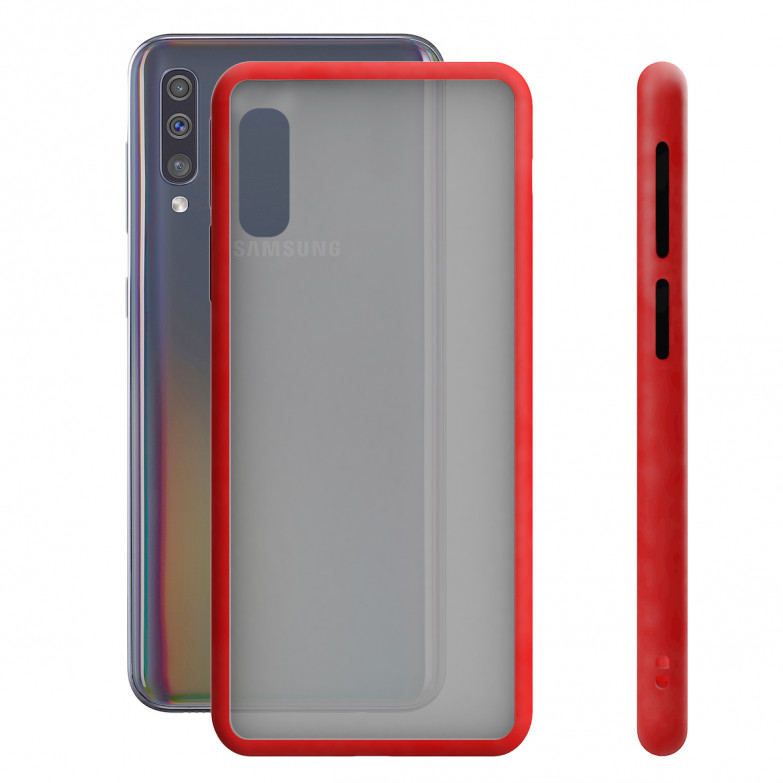 Ksix Duo Soft Cover For Galaxy A50/A30s/A50s Red