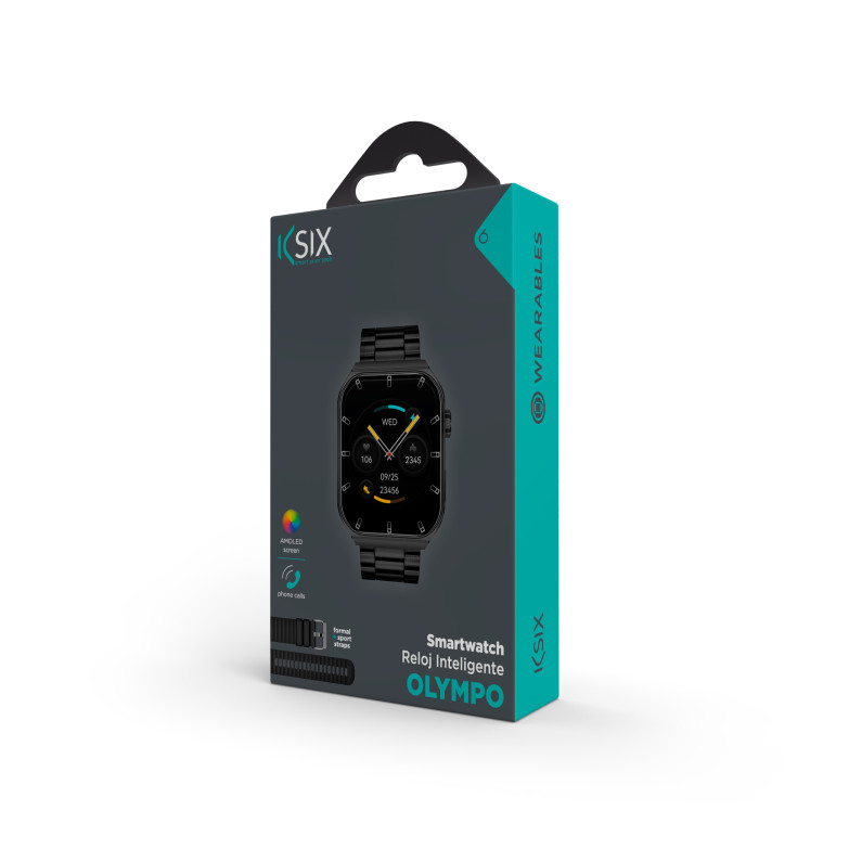 KSIX Olympo smartwatch, AMOLED 1,96”...