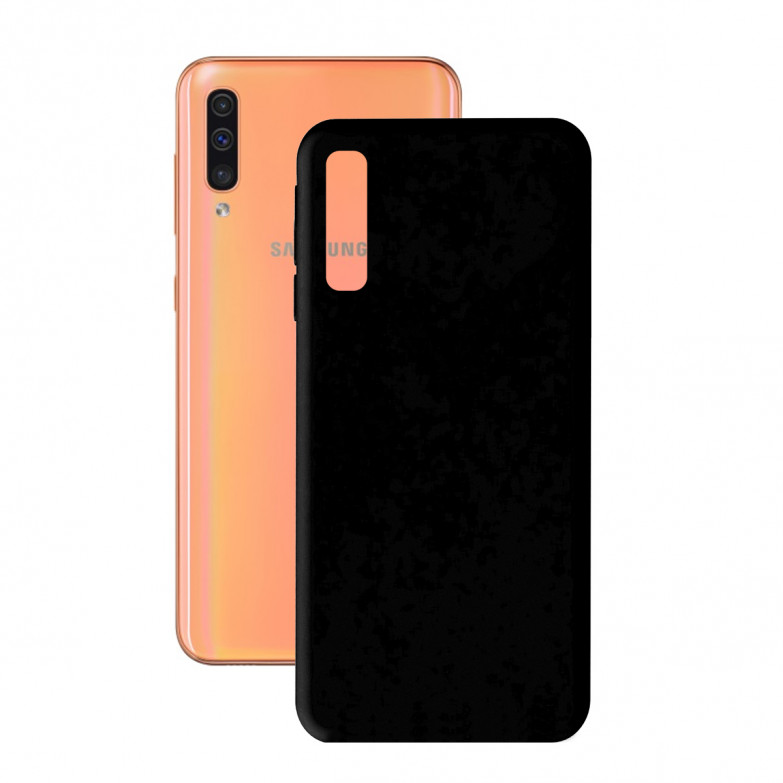 Funda para Samsung Galaxy A70, Flexible, Negro