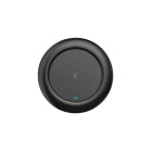 KSIX Fast Charge 15 W wireless charging pad, For Qi smartphones and earphones, Fast charge, USB-C to USB-C Cable, Black