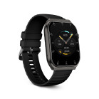 Smartwatch KSIX Olympo, Pantalla AMOLED 1,96”, 2 correas, Aut. 5 días, Modos deporte y salud, Llamadas, Asistentes voz, Negro