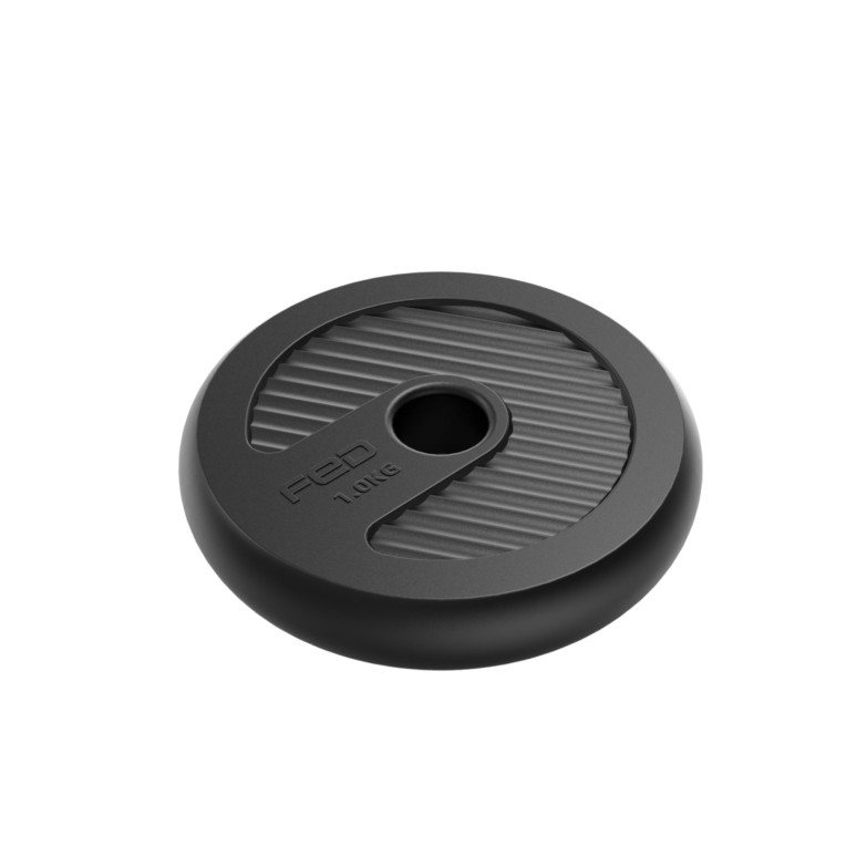 Xiaomi FED Weightlifting Disc, Cast Iron, 1 kg, 2,7x15,7x2,9cm, Compatible with V1 and V2 weight set, Modular design