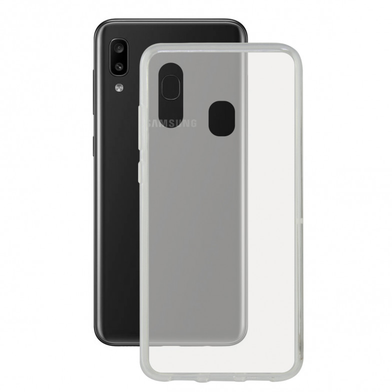 Ksix Flex Cover Tpu For Galaxy A30 Transparent