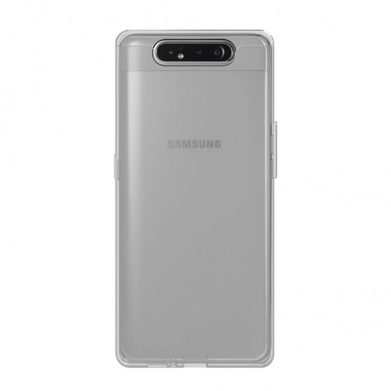 Funda para Samsung Galaxy A90, Galaxy A80, Flexible, Transparente