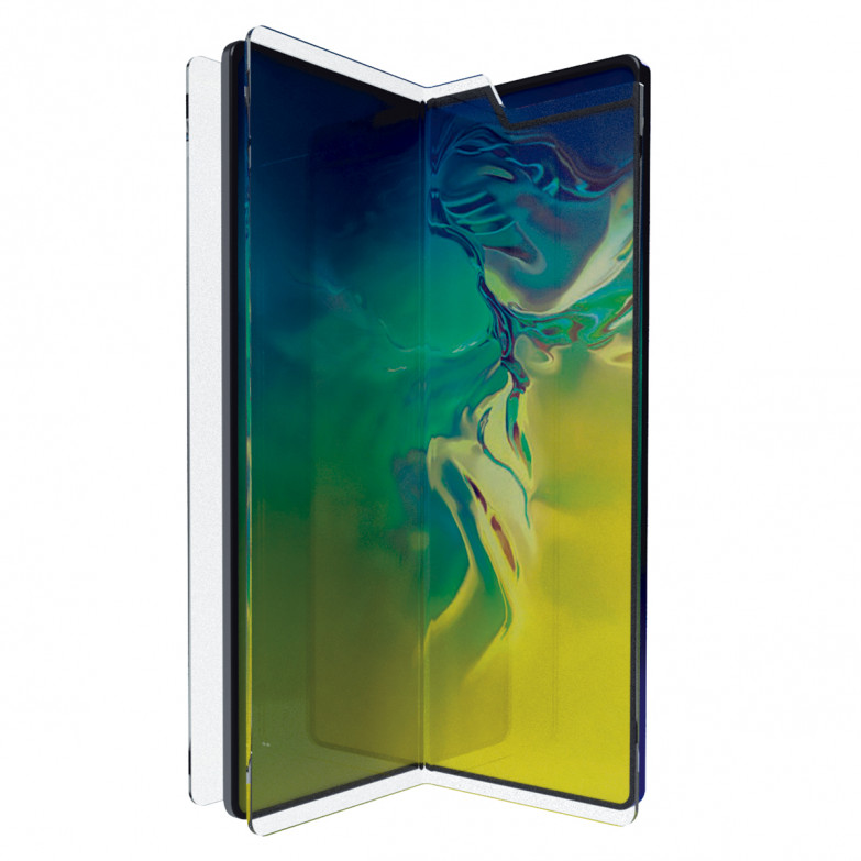 Protector de pantalla para Samsung Galaxy Fold, Flexible, Transparente