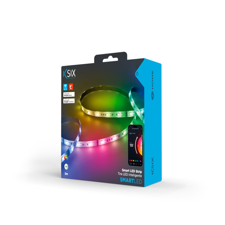 KSIX SmartLED Strip 5m, Cuttable,...