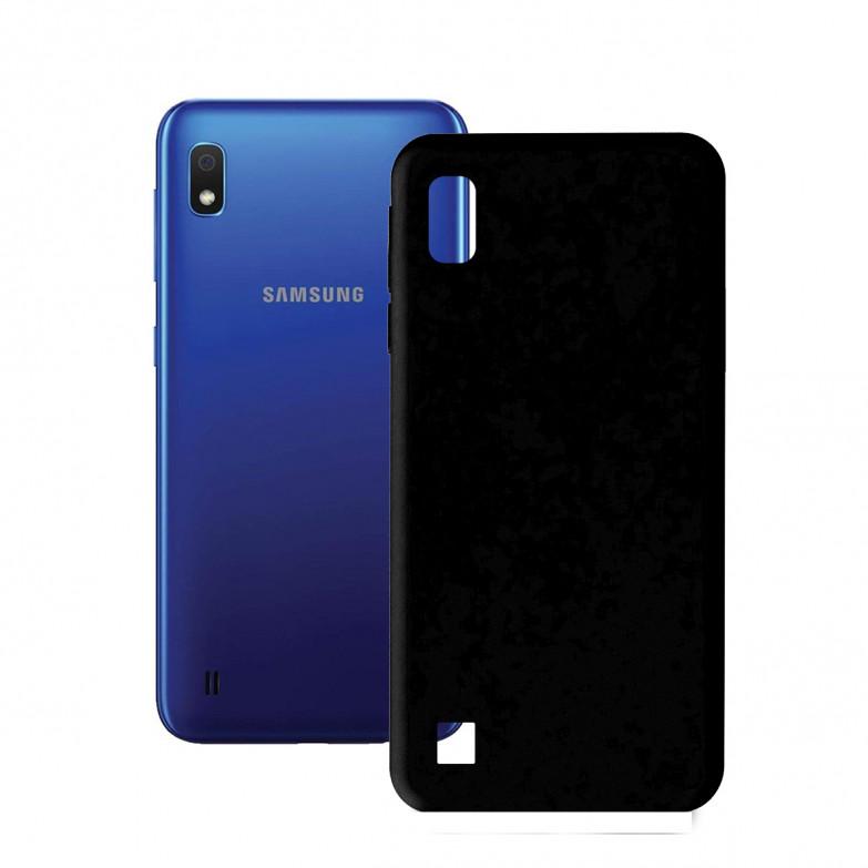 Funda para Samsung Galaxy A10, Flexible, Negro