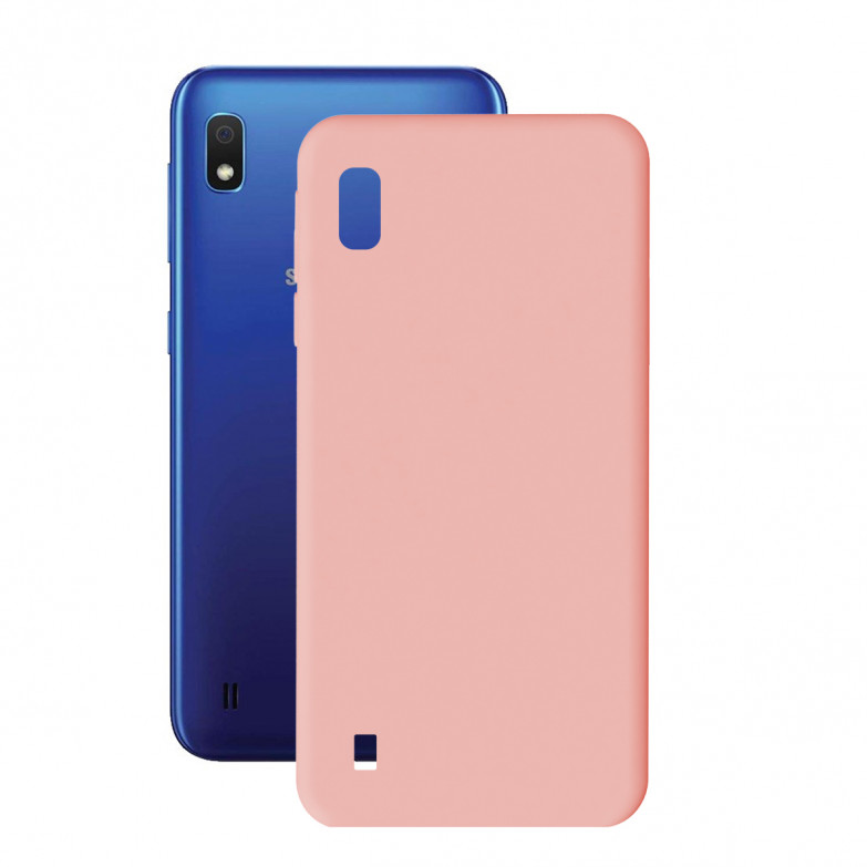 Ksix Soft Cover For Galaxy A10 Rose