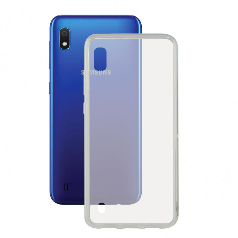 Funda para Samsung Galaxy A10, Flexible, Transparente