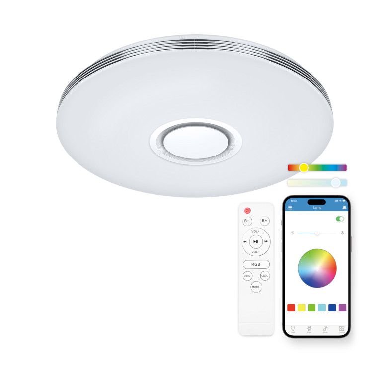 KSIX Aura SmartLED ceiling light, 5 W...