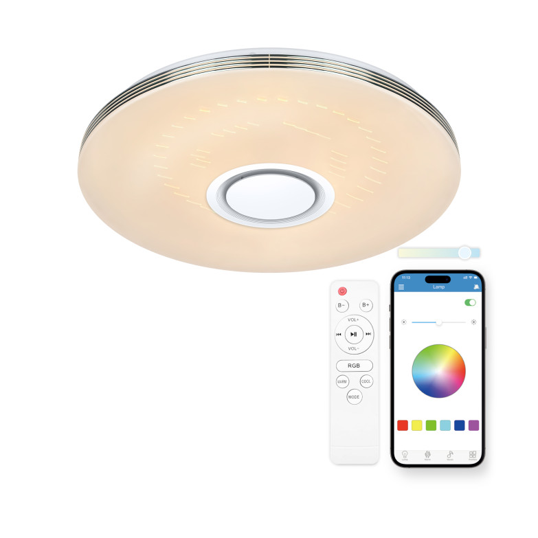 KSIX Aura SmartLED ceiling light, 5 W...