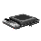 Cinta de correr Kingsmith WalkingPad R2H, Panel LED, 12km/h, Plegable, Conectada, Control remoto, Negro