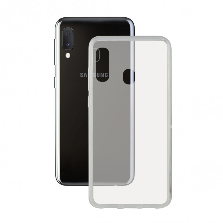 Ksix Flex Cover Tpu For Galaxy A20s Transparent