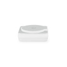 KSIX Cube 3in1 15W wireless charger, Foldable, MagSafe & Qi Compatible, Apple Watch & AirPods, White