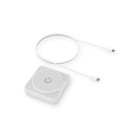 KSIX Cube 3in1 15W wireless charger, Foldable, MagSafe & Qi Compatible, Apple Watch & AirPods, White