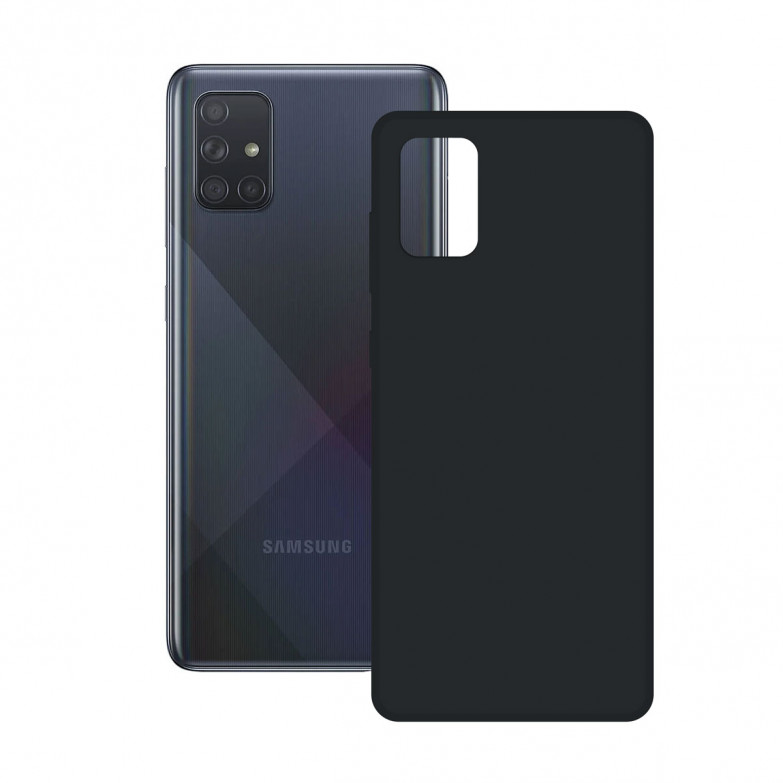 Silk Case For Galaxy A51 Black