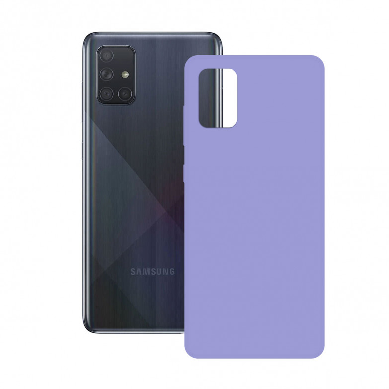 Silk Case For Galaxy A51 Lavender
