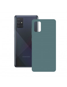 Silk Case For Galaxy A51 Green