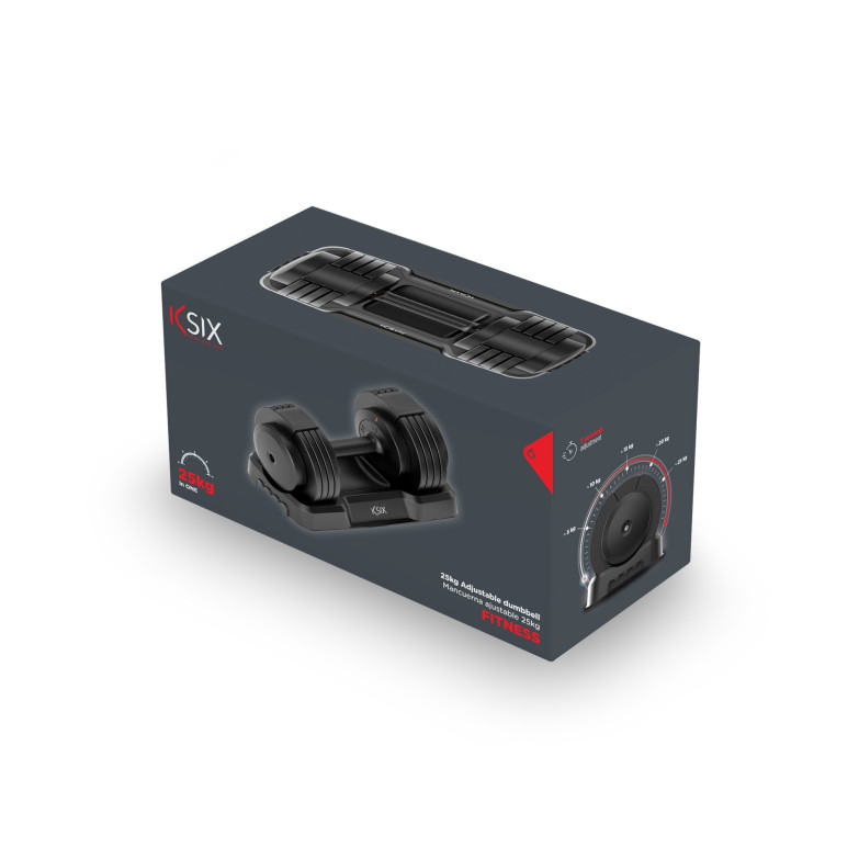 Adjustable Dumbbell 25 kg KSIX, Q235...