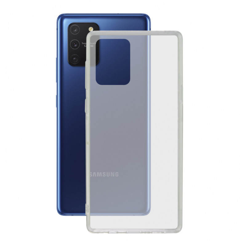 Funda para Samsung Galaxy A91, Galaxy S10 Lite, Flexible, Transparente