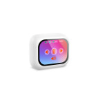 KSIX Vision Wireless Headphones, 2.01‘’ TFT display, ANC, Aut. 6+20 h, Touch control, Call, Voice assistance, White