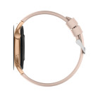 Smartwatch KSIX Core 2, Pantalla AMOLED 1,43”, Aut. 5 días, Modos deporte y salud, Llamadas, Asistentes de voz,  Rosa